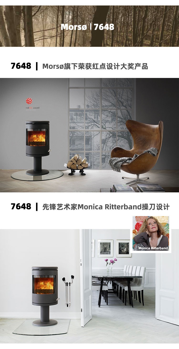 丹麥燃木壁爐品牌-Mors? 7600系列-3款可選.jpg