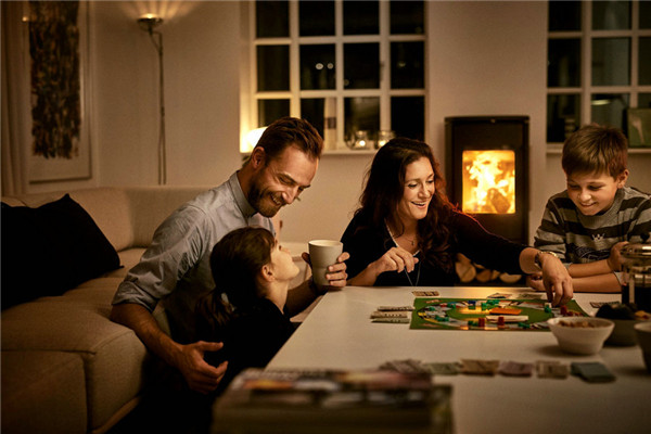 丹麥真火壁爐Morso 5660，墻壁上的風景.jpg