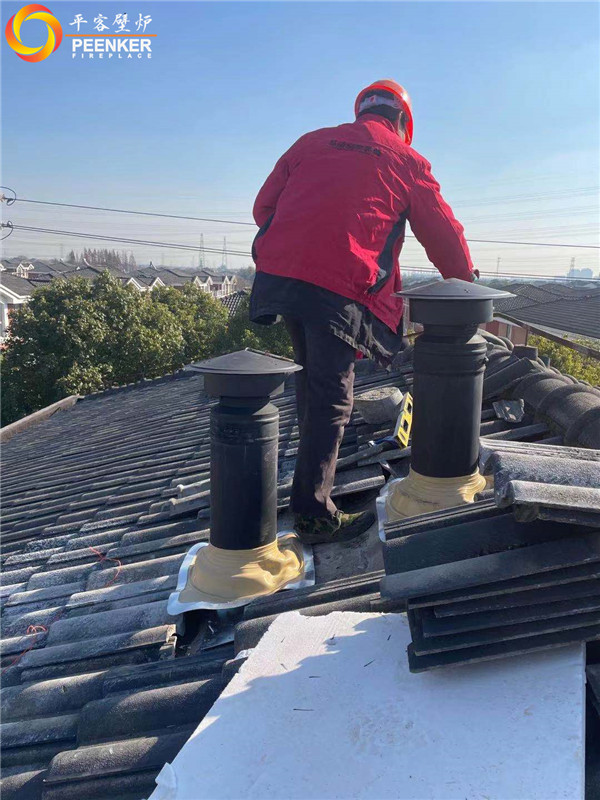 常州南馨苑別墅丹麥嵌入式壁爐morso S80-90安裝.jpg