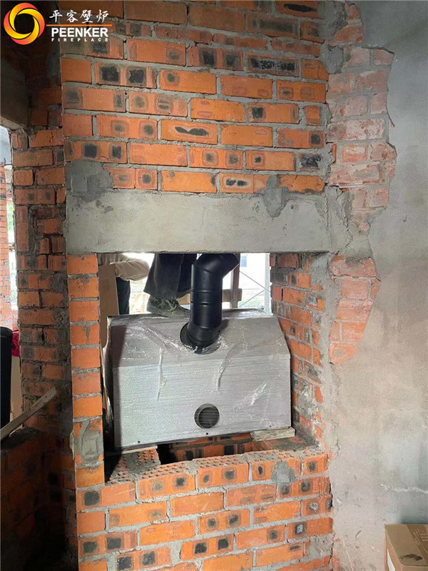 常州南馨苑別墅丹麥嵌入式壁爐morso S80-90安裝.jpg