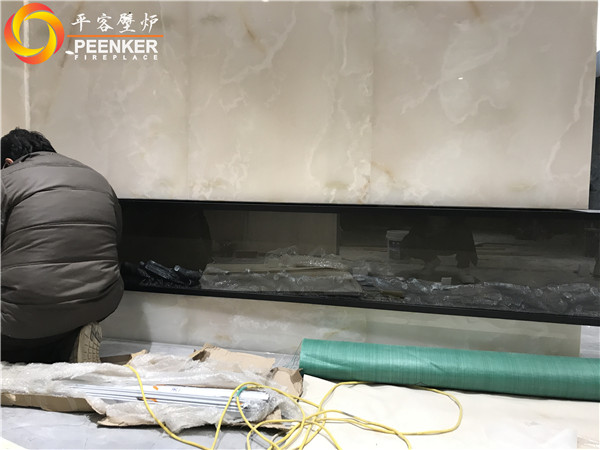 南京五礦九璽臺(tái)別墅仿真電壁爐安裝.jpg