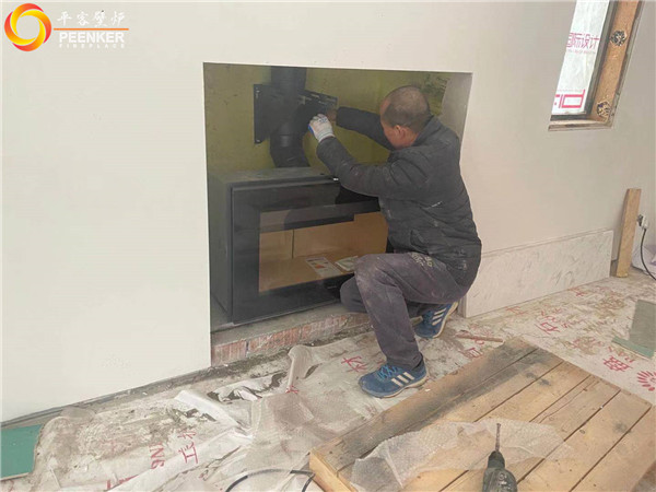 南京綠城玫瑰園別墅丹麥morso S80-90壁爐安裝.jpg