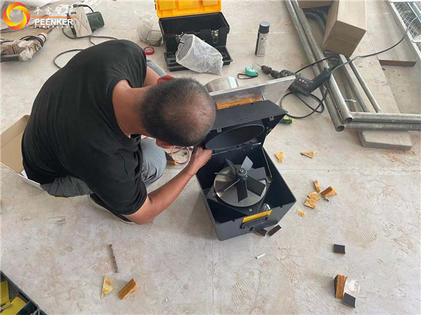 上海朱家角別墅丹麥真火壁爐Morso 3640安裝.jpg