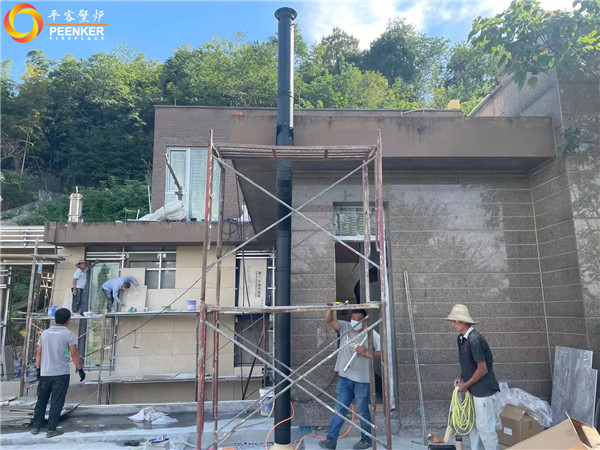 杭州南岸花園丹麥真火壁爐morso S80-90安裝.jpg