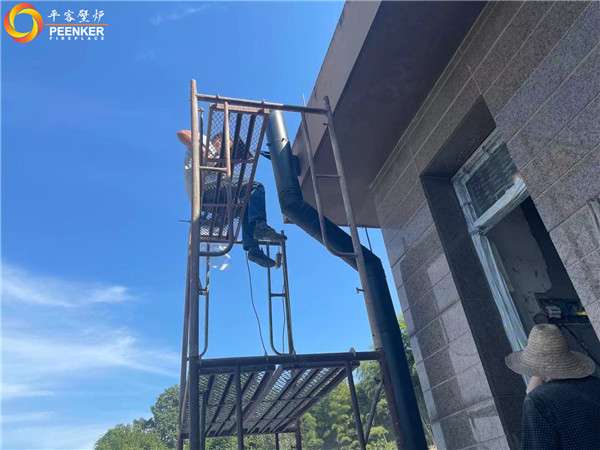 杭州南岸花園丹麥真火壁爐morso S80-90安裝.jpg