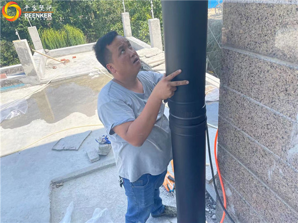 杭州南岸花園丹麥真火壁爐morso S80-90安裝.jpg