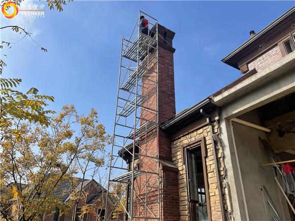 鎮(zhèn)江紫金七號別墅英國Northfire NF85壁爐安裝.jpg