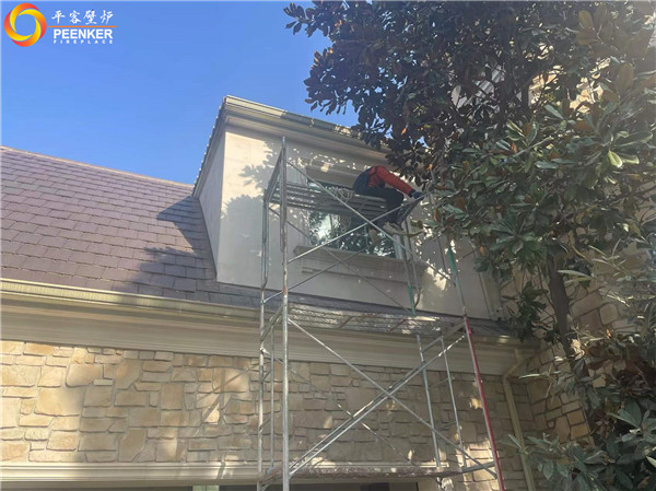 南京云深處別墅丹麥壁爐Morso S80-90安裝.jpg