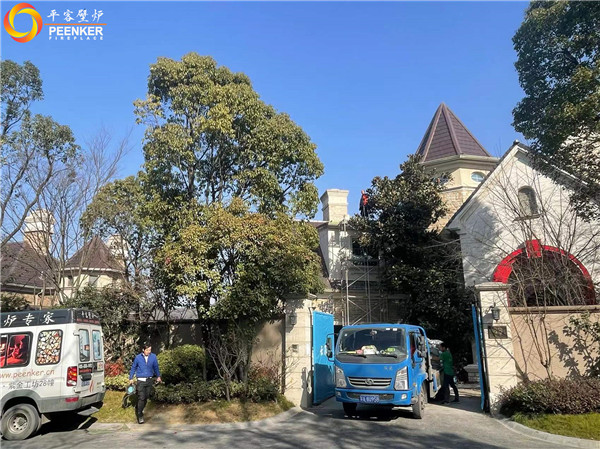 南京云深處別墅丹麥壁爐Morso S80-90安裝.jpg