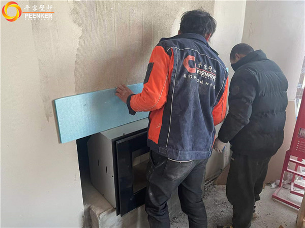 南京云深處別墅丹麥壁爐Morso S80-90安裝.jpg