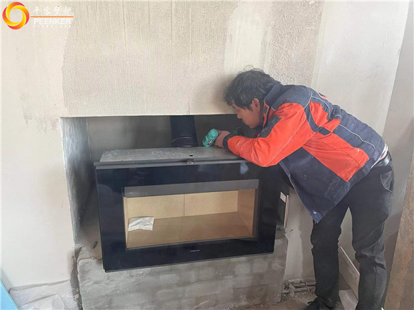 南京云深處別墅丹麥壁爐Morso S80-90安裝.jpg