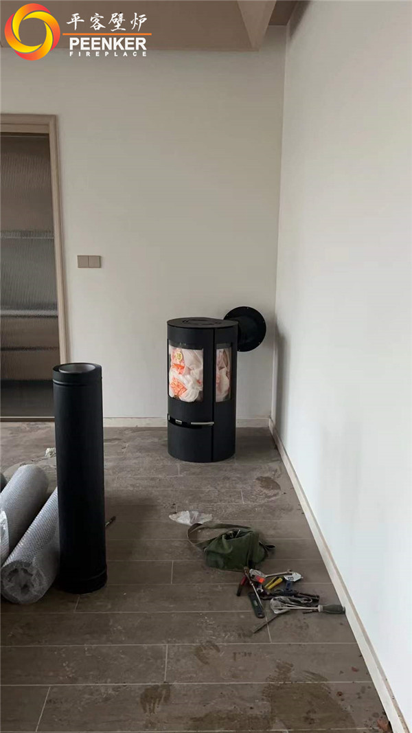 成都藍城沐春風度假村丹麥Aduro A9壁爐安裝.jpg