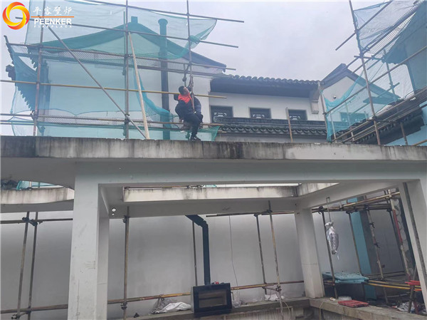 蘇州桃花源別墅丹麥嵌入壁爐Morso S80-90安裝.jpg