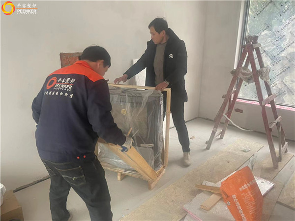 上海西郊華城別墅丹麥鋼板壁爐Aduro A15安裝.jpg