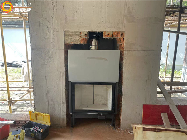 上海中華園別墅丹麥Morso S101-12嵌入式壁爐安裝.jpg