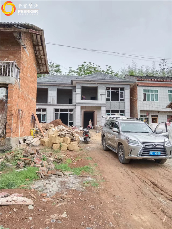 成都威遠(yuǎn)自建別墅丹麥鑄鐵火爐morso 3640安裝.jpg