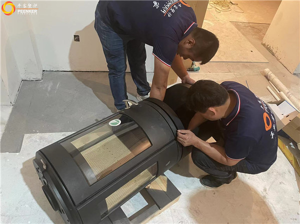 平客壁爐杭州新御景灣別墅丹麥鑄鐵火爐Morso 7943安裝.jpg