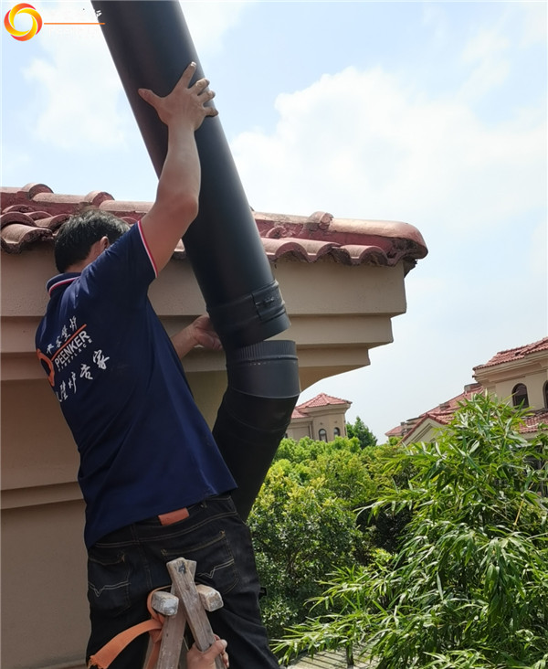 平客壁爐蘇州高爾夫雙湖灣丹麥壁爐Morso 7943安裝.jpg