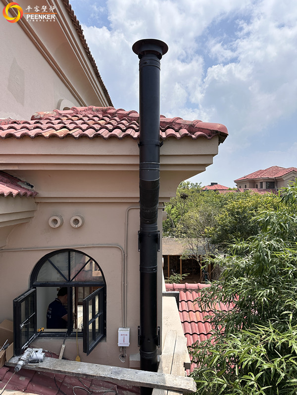 平客壁爐蘇州高爾夫雙湖灣丹麥壁爐Morso 7943安裝.jpg