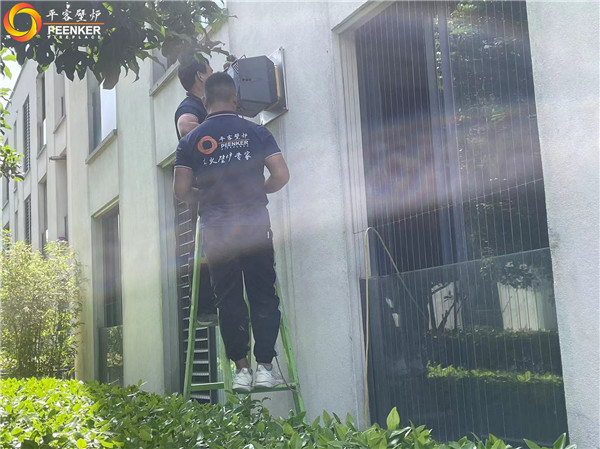 平客壁爐 | 杭州白鷺郡高層一樓英國ESSE壁爐安裝.jpg