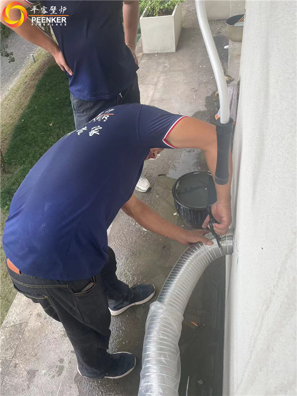 平客壁爐 | 杭州白鷺郡高層一樓英國ESSE壁爐安裝.jpg