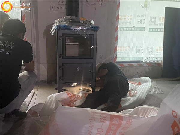 平客壁爐 | 杭州白鷺郡高層一樓英國ESSE壁爐安裝.jpg