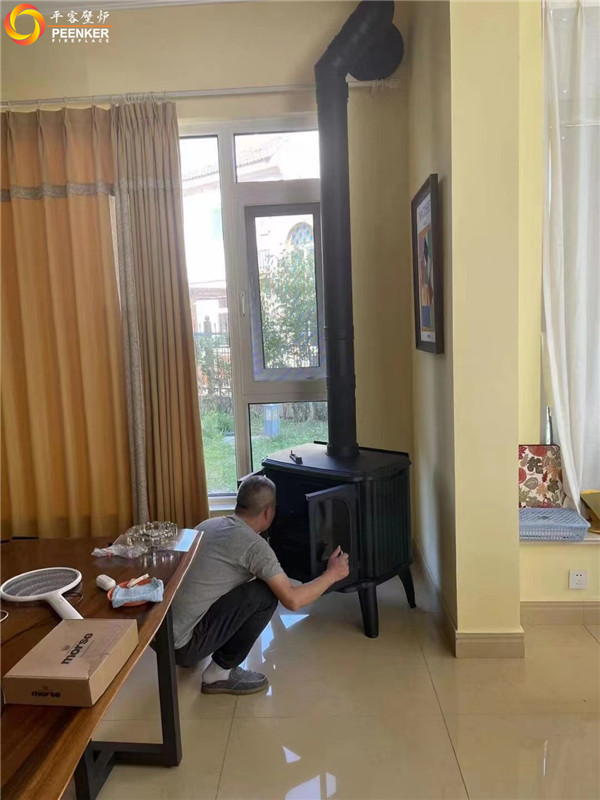 滁州別墅丹麥鑄鐵火爐Morso 3640安裝.jpg