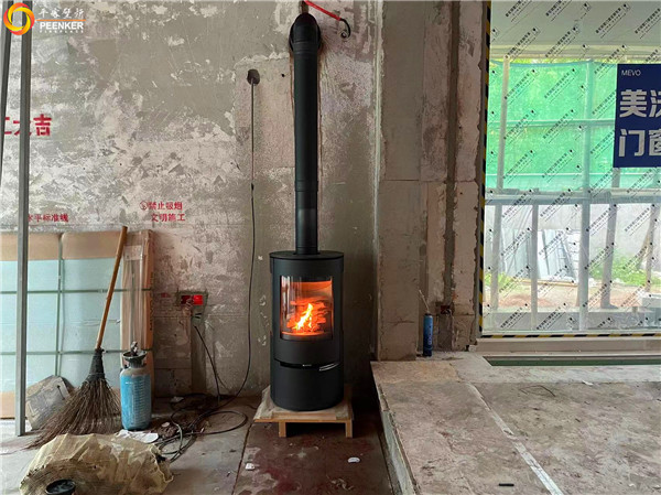 平客壁爐浙江觀云莊園怡舍獨立壁爐丹麥Aduro A17安裝.jpg