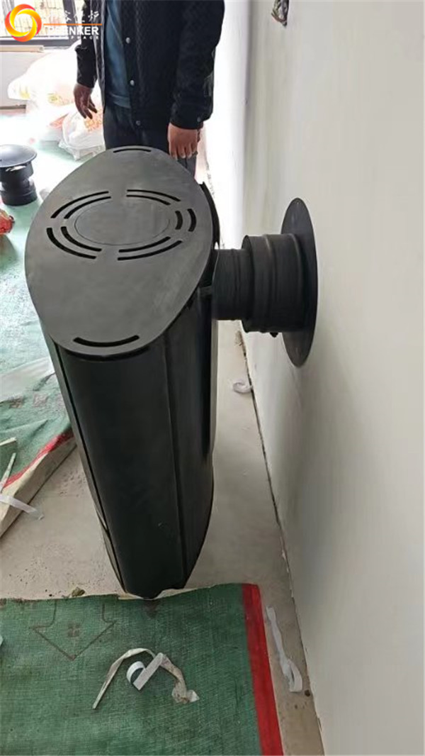 平客壁爐河南別墅丹麥Aduro 15B獨立式火爐安裝.jpg