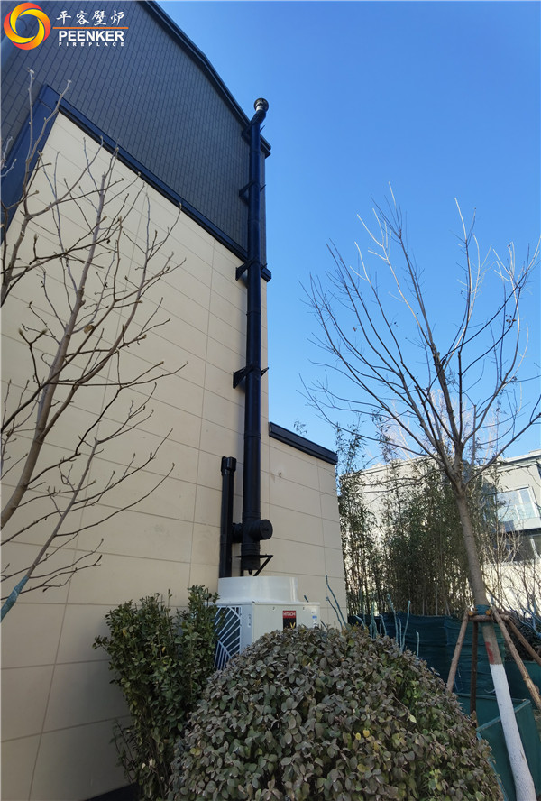 北京別墅丹麥Aduro A9.1獨(dú)立式火爐安裝.jpg