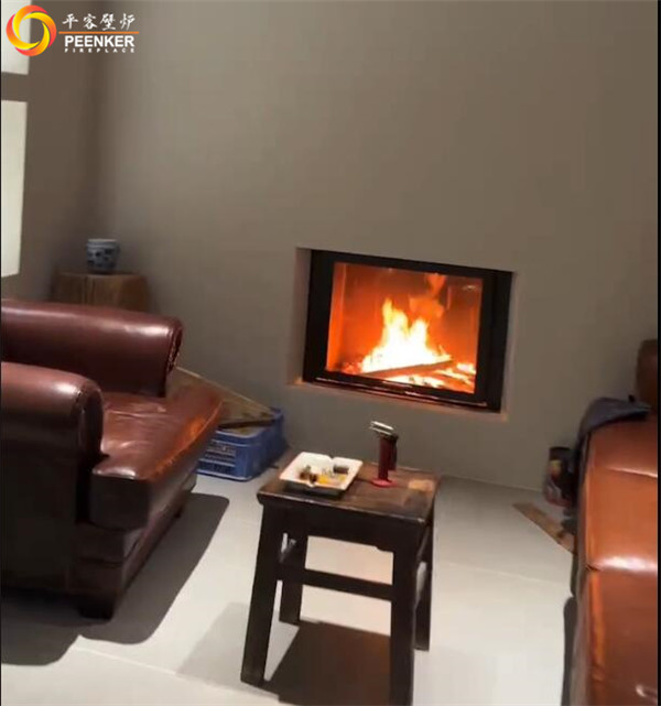 景德鎮(zhèn)法國TOTEM 901提拉爐門壁爐安裝.jpg