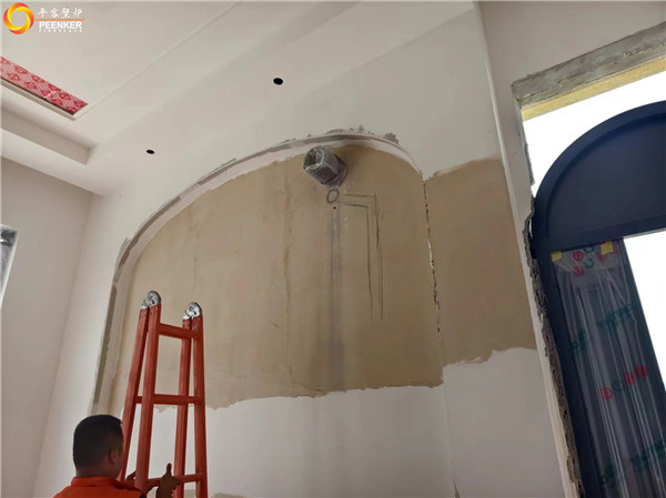 馬鞍山鳴月苑別墅丹麥Aduro A9.1進(jìn)口壁爐安裝.jpg