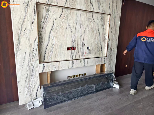 南京仁恒國際公寓仿真電壁爐安裝.jpg