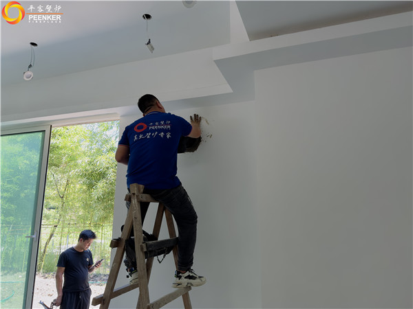 上海天安別墅丹麥Aduro 15B壁爐安裝.jpg