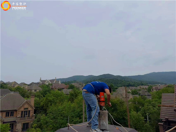 鎮(zhèn)江紫金7號別墅英國fireline PV85i壁爐安裝.jpg