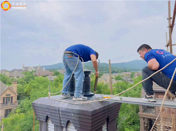 鎮(zhèn)江紫金7號別墅英國fireline PV85i壁爐安裝.jpg