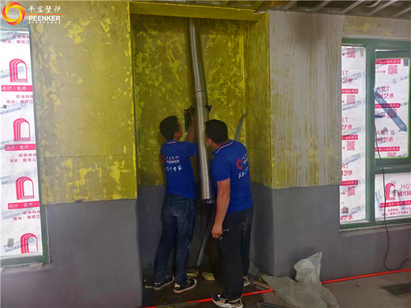 鎮(zhèn)江紫金7號別墅英國fireline PV85i壁爐安裝.jpg