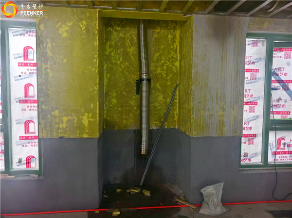 鎮(zhèn)江紫金7號別墅英國fireline PV85i壁爐安裝.jpg