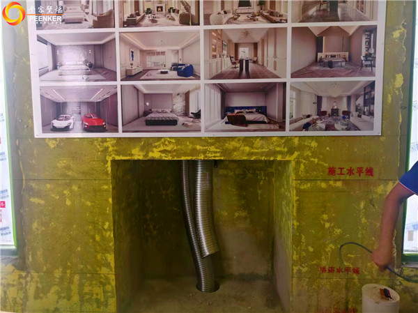 鎮(zhèn)江紫金7號別墅英國fireline PV85i壁爐安裝.jpg