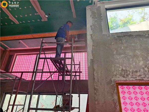 南京高淳雅苑丹麥Morso 7943鑄鐵壁爐安裝.jpg