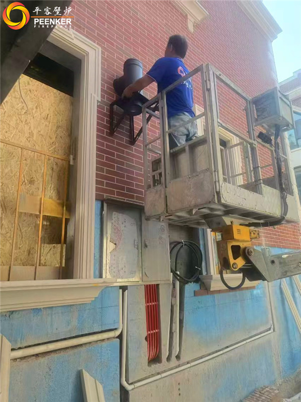 長沙爵世名邸別墅丹麥Morso 3640鑄鐵火爐安裝.jpg