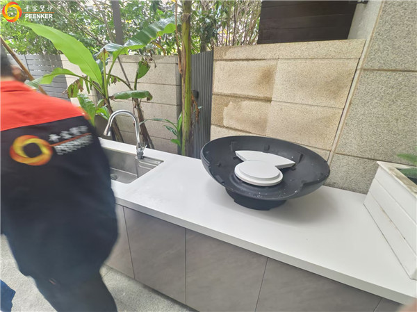 上海融信鉑灣庭院火爐丹麥Morso forno安裝.jpg