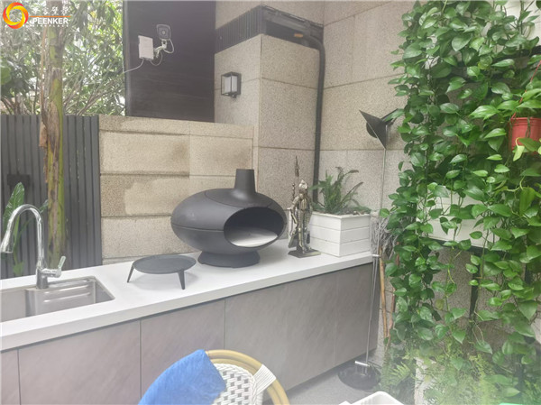 上海融信鉑灣庭院火爐丹麥Morso forno安裝.jpg