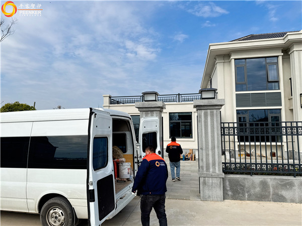 鹽城自建別墅丹麥Morso 5660嵌入壁爐安裝.jpg