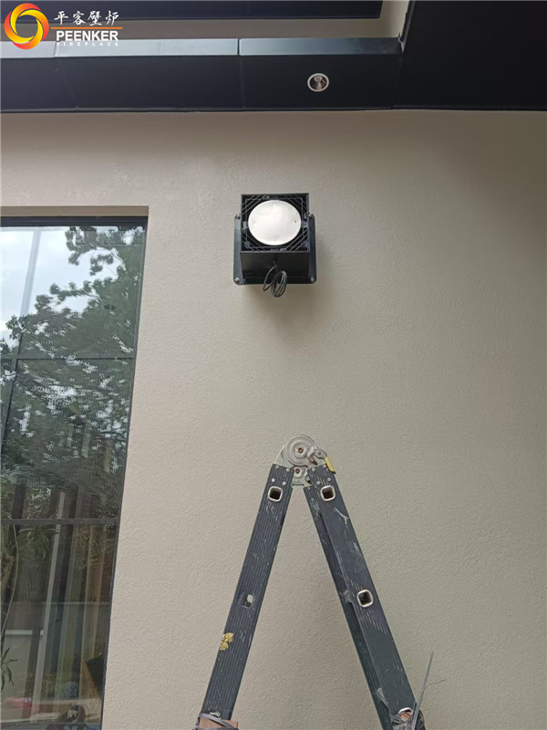 長沙湘江壹號別墅丹麥Aduro A17獨(dú)立火爐安裝.jpg