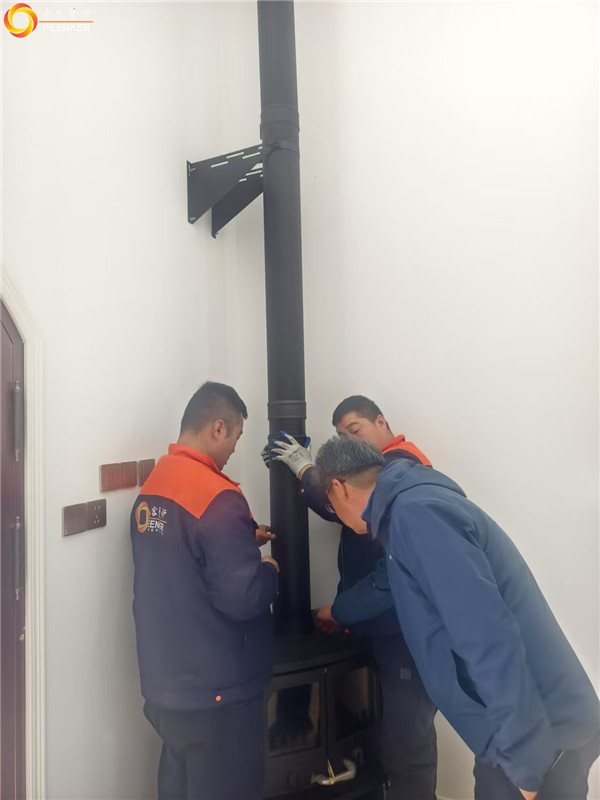 南京林溪山墅丹麥Morso 2140鑄鐵火爐安裝.jpg