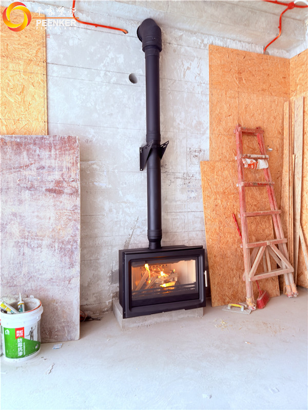 上海院子英國fireline嵌入式壁爐安裝.jpg