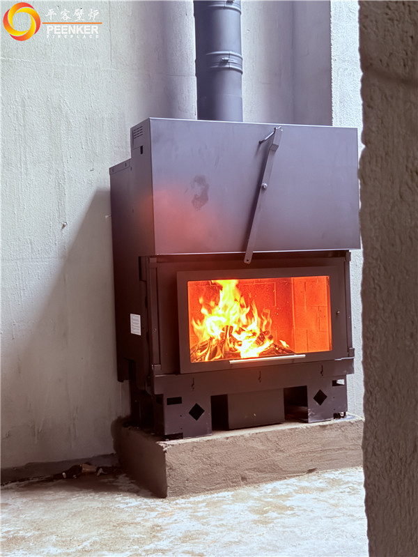 淮南沁園春曉別墅法國(guó)TOTEM H901壁爐安裝.jpg