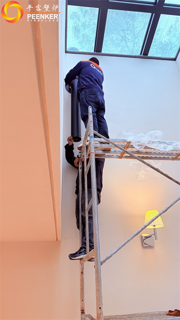 益陽(yáng)自建別墅丹麥Morso 3640對(duì)流火爐安裝.jpg