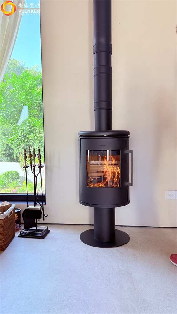 寧波湖山一品別墅丹麥Morso 6848壁爐安裝.jpg